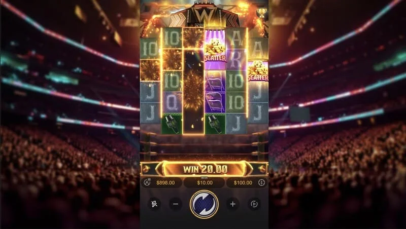 Reel Royale Showdown – zmagovalna kaskada z aktivnim Wild simbolom