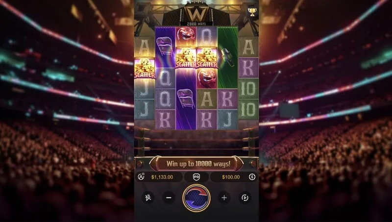 Reel Royale Showdown – štirje Scatter simboli, sprožijo bonus krog
